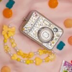 Cute Y2k Aesthetic Fujifilm Finepix A345 hand decorated digital camera PreOwned
